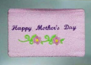 Big Hand Towel 大刺绣手巾 – Happy Mather’s Day