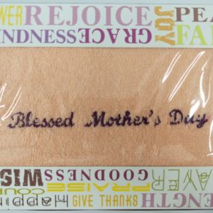 Small Hand Towel 小刺绣手巾 – Blessed Mother’s Day