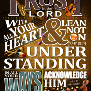 2016 Wall Decors (English)-TRUST in the Lord