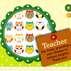 Teacher Card – TEACHER