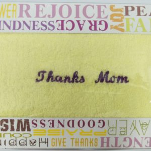 Small Hand Towel 小刺绣手巾 – Thanks Mom