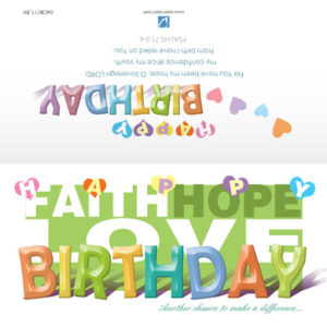 Birthday Card (English) – FAITH HOPE LOVE