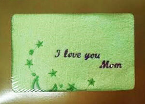 Big Hand Towel – I love you Mom