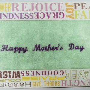 Small Hand Towel 小刺绣手巾 – Happy Mother’s Day