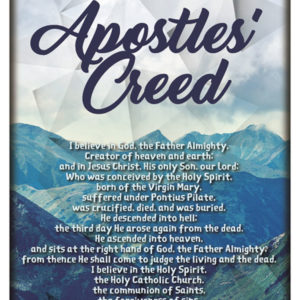 Scriptures Wall Deco 2018 (English) – Apostles’Creed