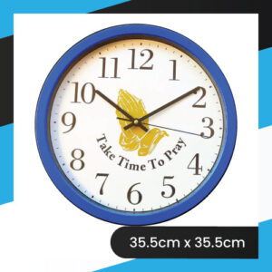 Sentimental Clock – Take Time To Pray – Blue