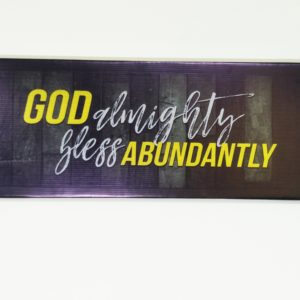 防水油布（英文） – GOD almighty bless ABUNDANTLY
