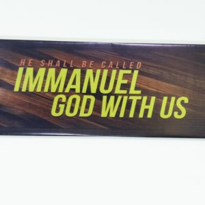 防水油布（英文） – IMMANUEL GOD WITH US
