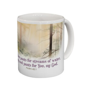 English Scripture Mug – A3E – As the deer